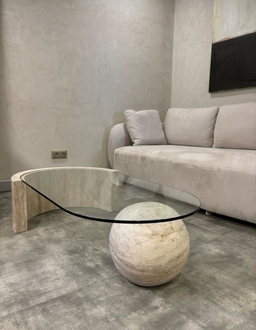 Travertine Coffee Table